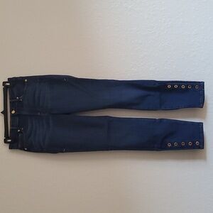 Good American Ankle Crop High Waisted Skinny Jeans size 27
